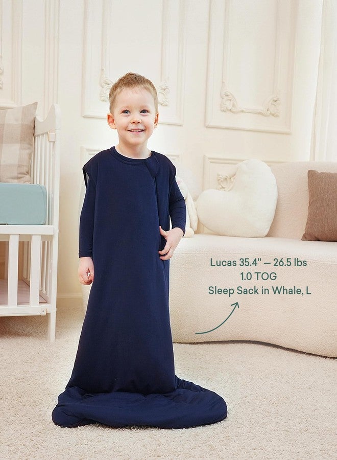 PurComfy Supersoft Sleep Sack 1.0 TOG, Premium Bamboo Viscose Baby Sleeping Bag, 2-Way Safe Zipper Sleep Sacks 6-15 Months - Image 5