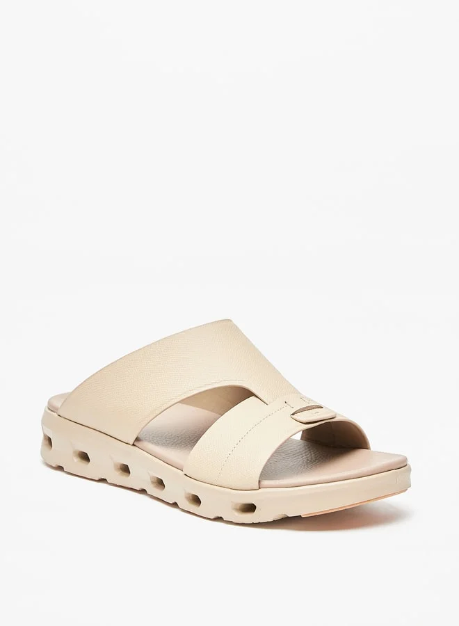 Le Confort Men's Solid Slip-On Arabic Sandals