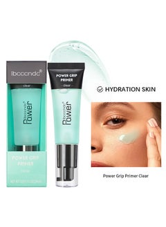 ibcccndc Power Grip Primer -Pore Primer Pre Makeup Gel,Power Grip Primer,Pore Shrink Cream Isolation Concealer Cream Invisible Pore,Even Skin Tone Lasting Hydrating For All Skin (#01)  - Image 1