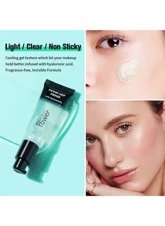 ibcccndc Power Grip Primer -Pore Primer Pre Makeup Gel,Power Grip Primer,Pore Shrink Cream Isolation Concealer Cream Invisible Pore,Even Skin Tone Lasting Hydrating For All Skin (#01)  - Image 2