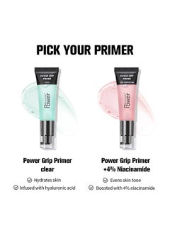 ibcccndc Power Grip Primer -Pore Primer Pre Makeup Gel,Power Grip Primer,Pore Shrink Cream Isolation Concealer Cream Invisible Pore,Even Skin Tone Lasting Hydrating For All Skin (#01)  - Image 4