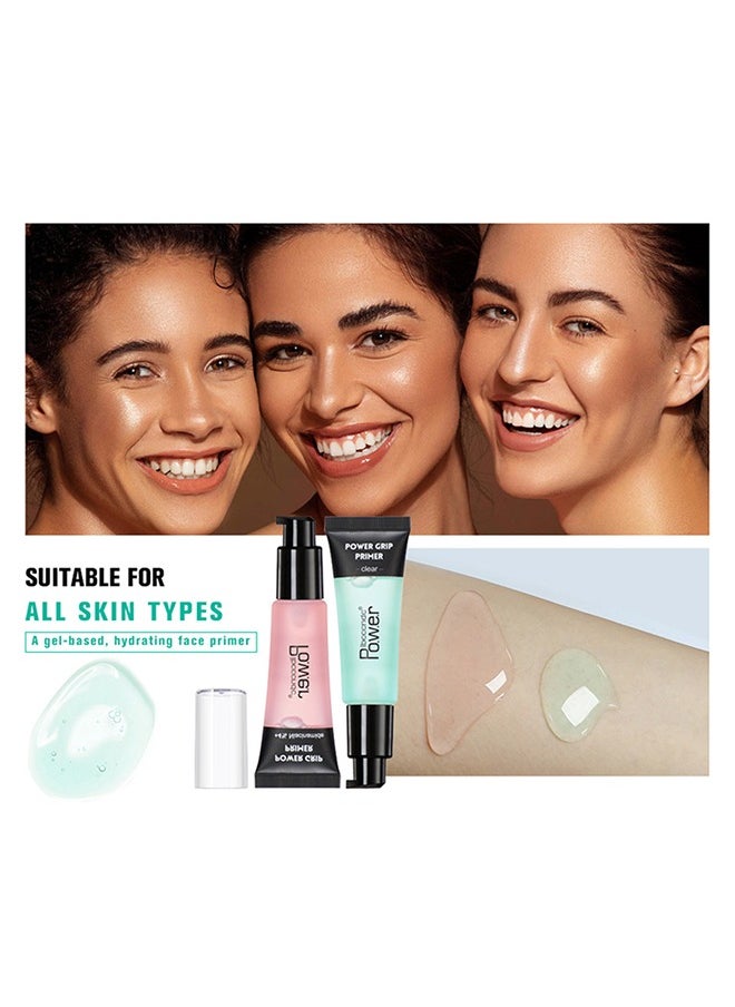 ibcccndc - Power Grip Primer -Pore Primer Pre Makeup Gel,Power Grip Primer,Pore Shrink Cream Isolation Concealer Cream Invisible Pore,Even Skin Tone Lasting Hydrating For All Skin (#01) - Image 1
