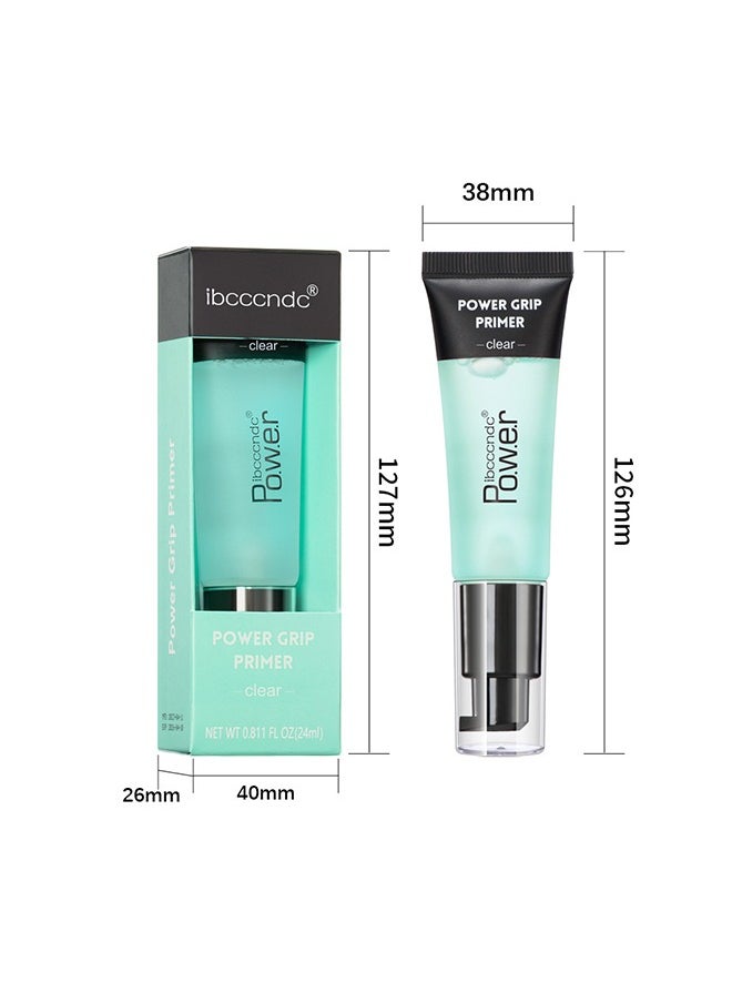 ibcccndc - Power Grip Primer -Pore Primer Pre Makeup Gel,Power Grip Primer,Pore Shrink Cream Isolation Concealer Cream Invisible Pore,Even Skin Tone Lasting Hydrating For All Skin (#01) - Image 1