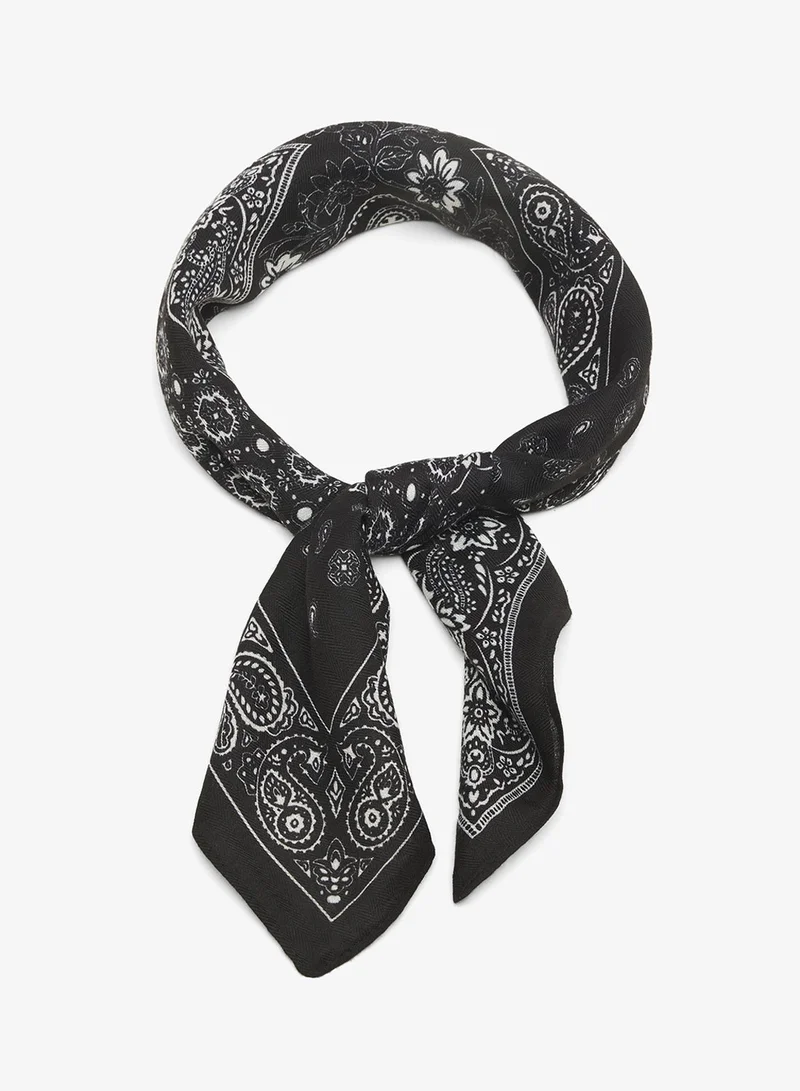 Ginger Silk Printed Summer Scarf
