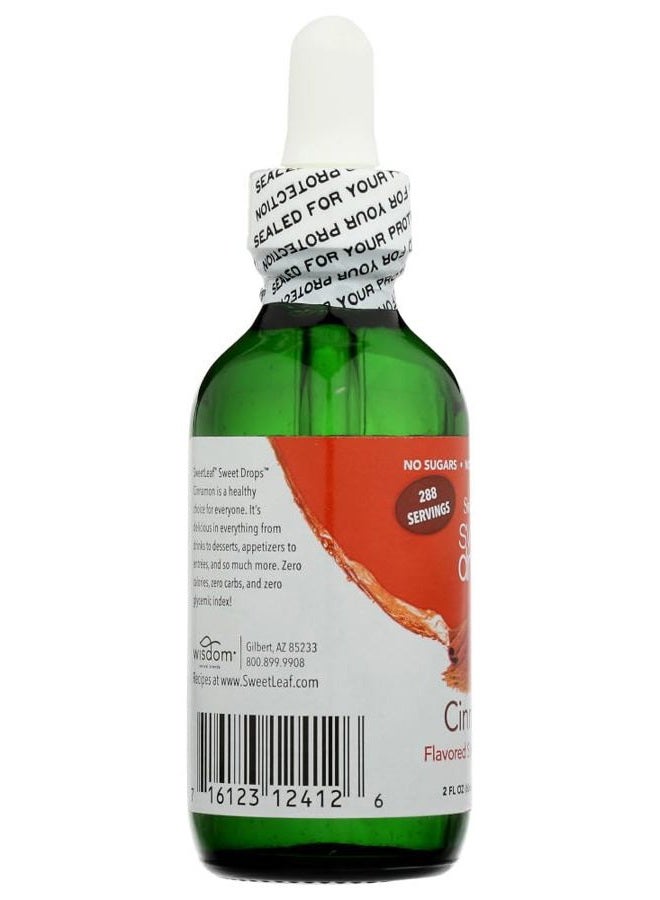 Sweetleaf Stevia Clear Liquid Cinnamon 2 Fl oz - Image 2