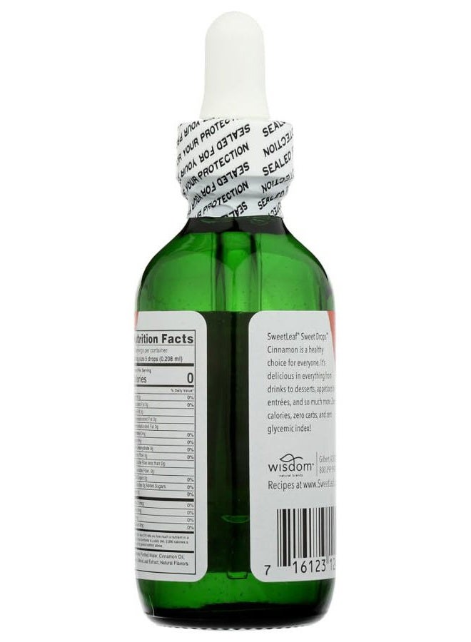 Sweetleaf Stevia Clear Liquid Cinnamon 2 Fl oz - Image 3