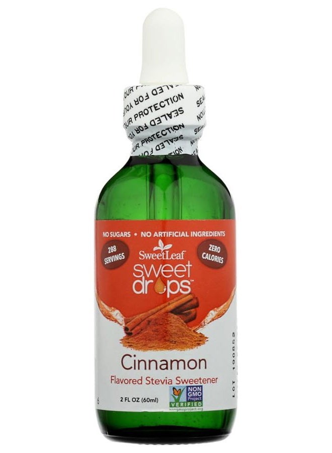 Sweetleaf Stevia Clear Liquid Cinnamon 2 Fl oz - Image 1