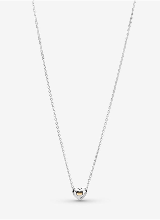 Pandora Violet - Pandora heart shaped pendant necklace - Image 1