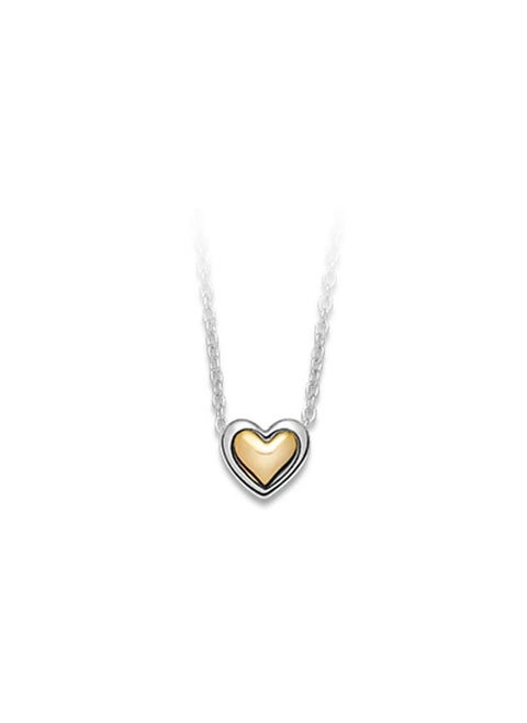 Women's Classic Fashion Heart Pendant Necklace Clavicle Chain