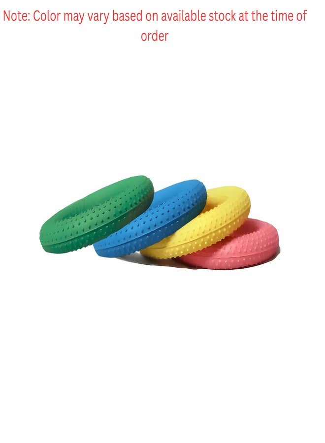 Shiva Rubber Industries Tennikoit Ring, 6 Inch Diameter, Multicolor Rubber Ring for Kids, Outdoor Sports Playing, Tennis Ring Frisbee (Dotted, 4) - Image 4