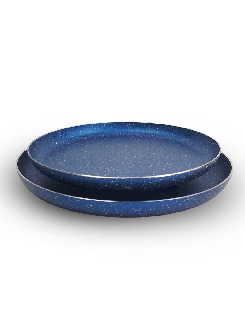 Aky Pizza Tray Set Turkish Granite 30-26 Cm  - Image 1