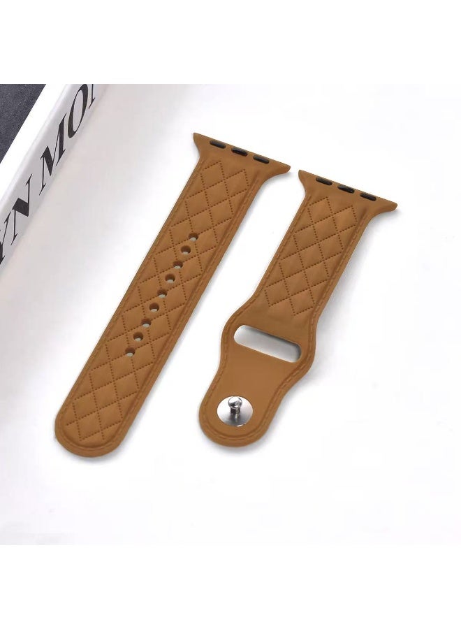 Watch Band Compatible for Apple Watch Series Band 38mm 40mm 41mm 42mm women, Genuine Leather Double Tour Designed Slim Replacement Strap for iWatch Series10 9 8 7 6 SE - Image 2