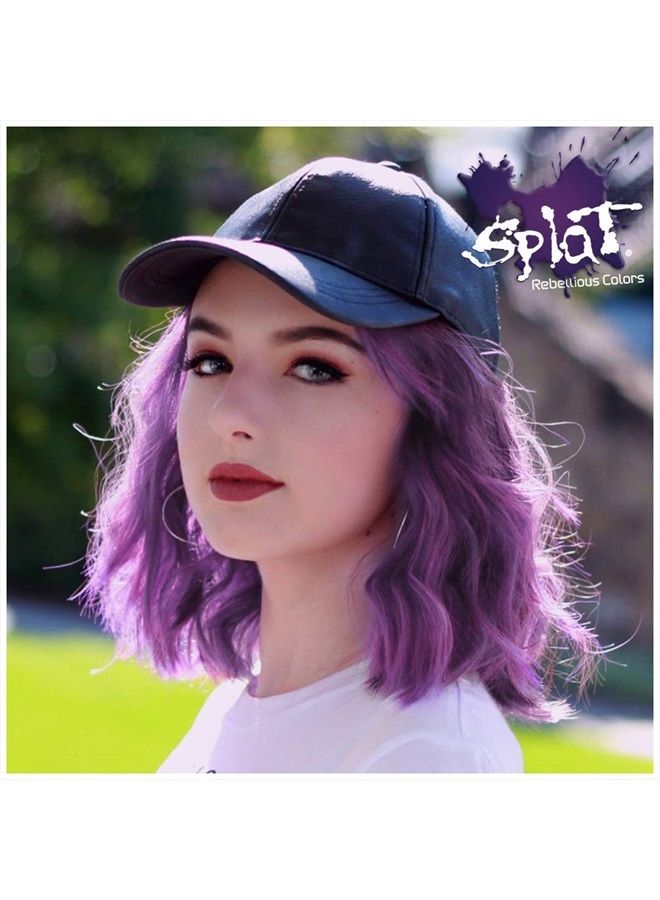 SPLAT Naturals, Semi-Permanent Lavender Hair Dye : 100% Vegan, Cruelty-Free, No Bleach Required, Free of Ammonia, PPD, Parabens & Sulfates - 6 Oz - Image 4