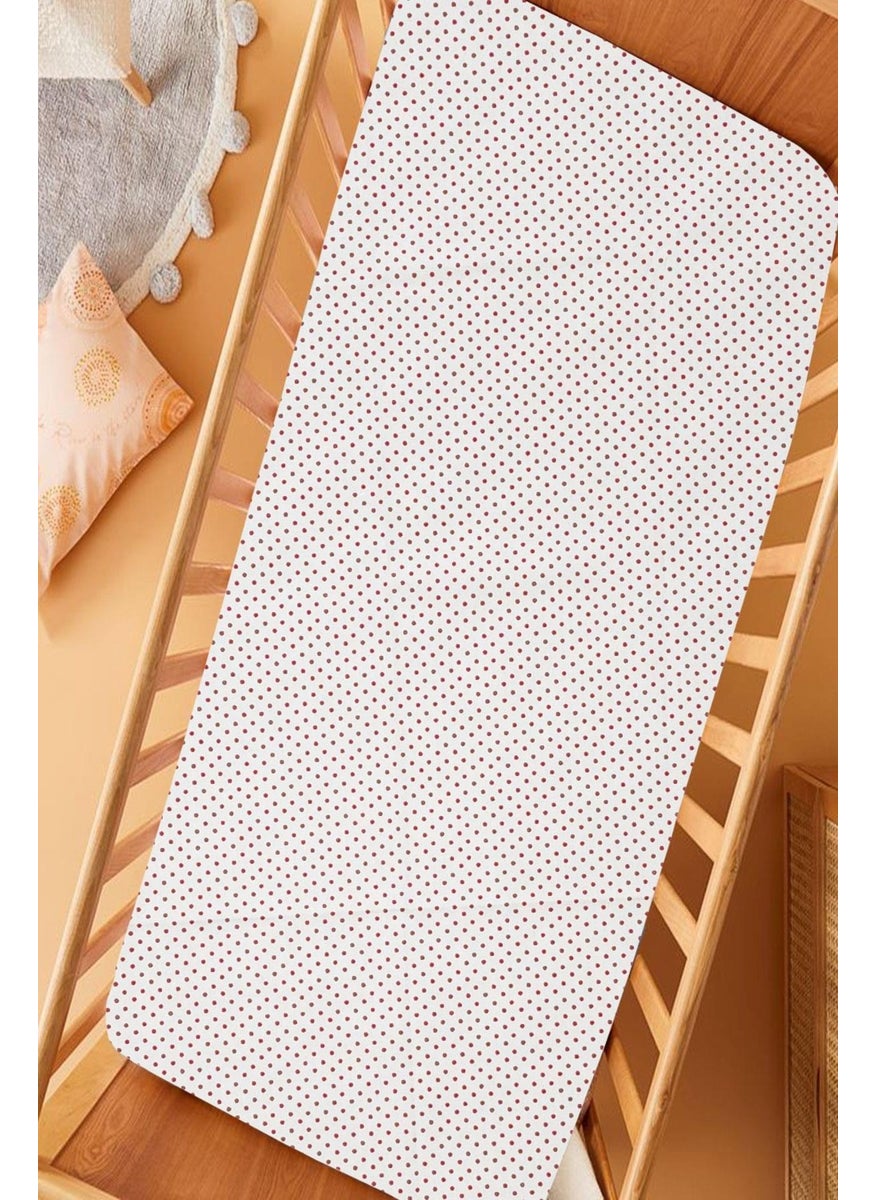 Cotenconcept Ranforce Fabric Elastic 100% Cotton Silky Baby Bedsheet  - Image 5