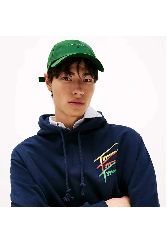 تومي جينز Linear  Curved Peak Cap