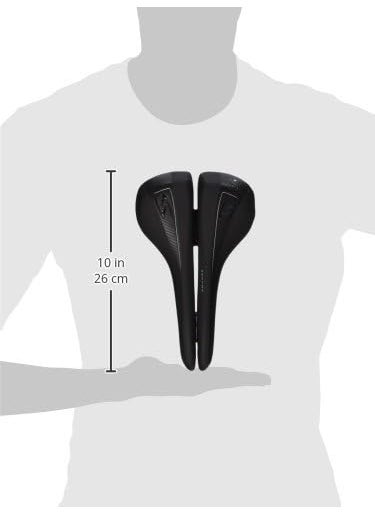 SERFAS Serfas Mens RoadMTB Performance Race Saddle Black  - Image 2