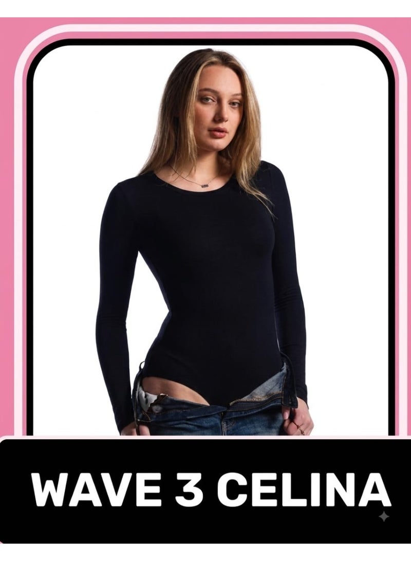silvy wave 3 celina black