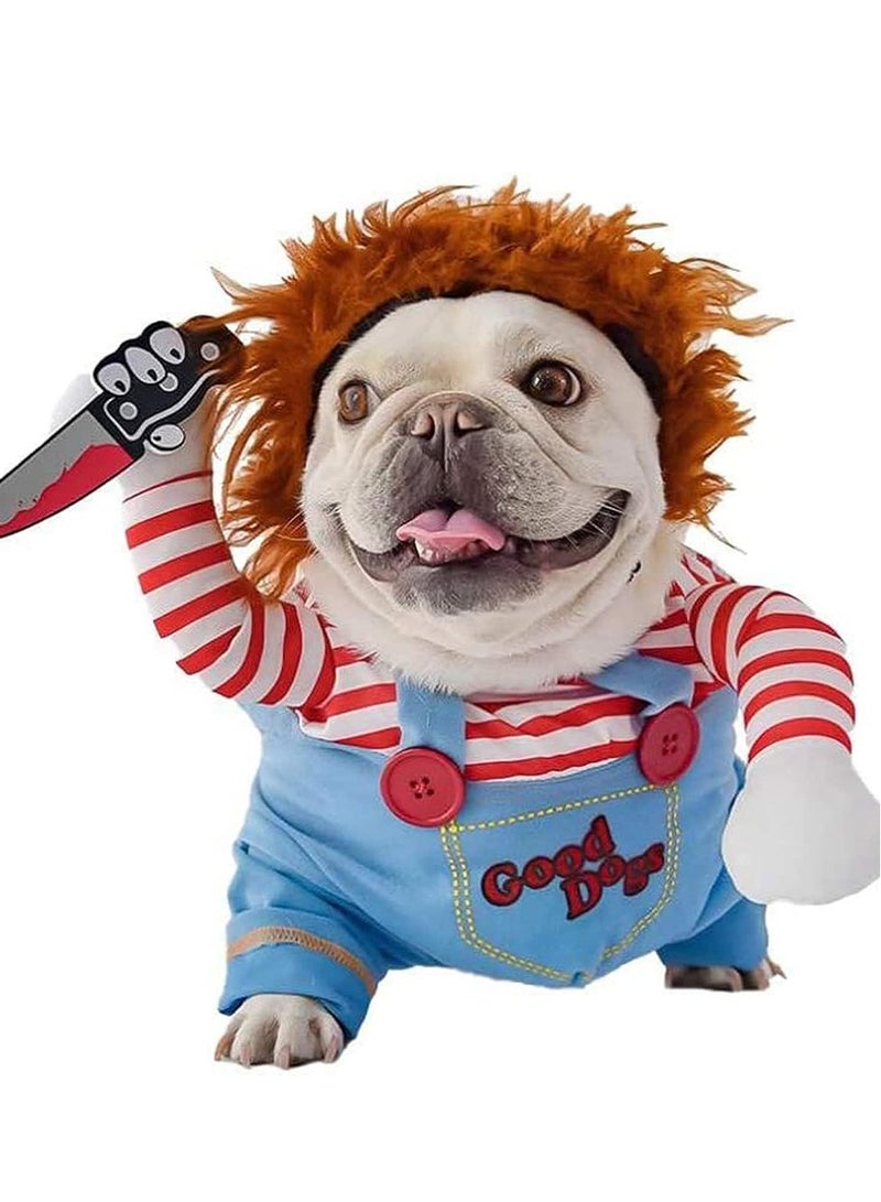 Furtey Dog Costumes, Dog Costume Pet Cosplay Party Suit, Funny Pet Costume, Party Role Playing Dress Ups and Costumes for Dogs , S size - Image 1