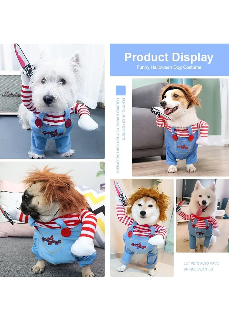 Furtey Dog Costumes, Dog Costume Pet Cosplay Party Suit, Funny Pet Costume, Party Role Playing Dress Ups and Costumes for Dogs , S size - Image 4