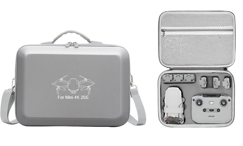 Sounce Premium Hard Shell Carrying Case for DJI Mini 2 & Mini 4K – Portable, Waterproof & Shockproof Travel Storage Bag with Adjustable Shoulder Strap Secure for Drone (No DJI Products Included) - Image 2