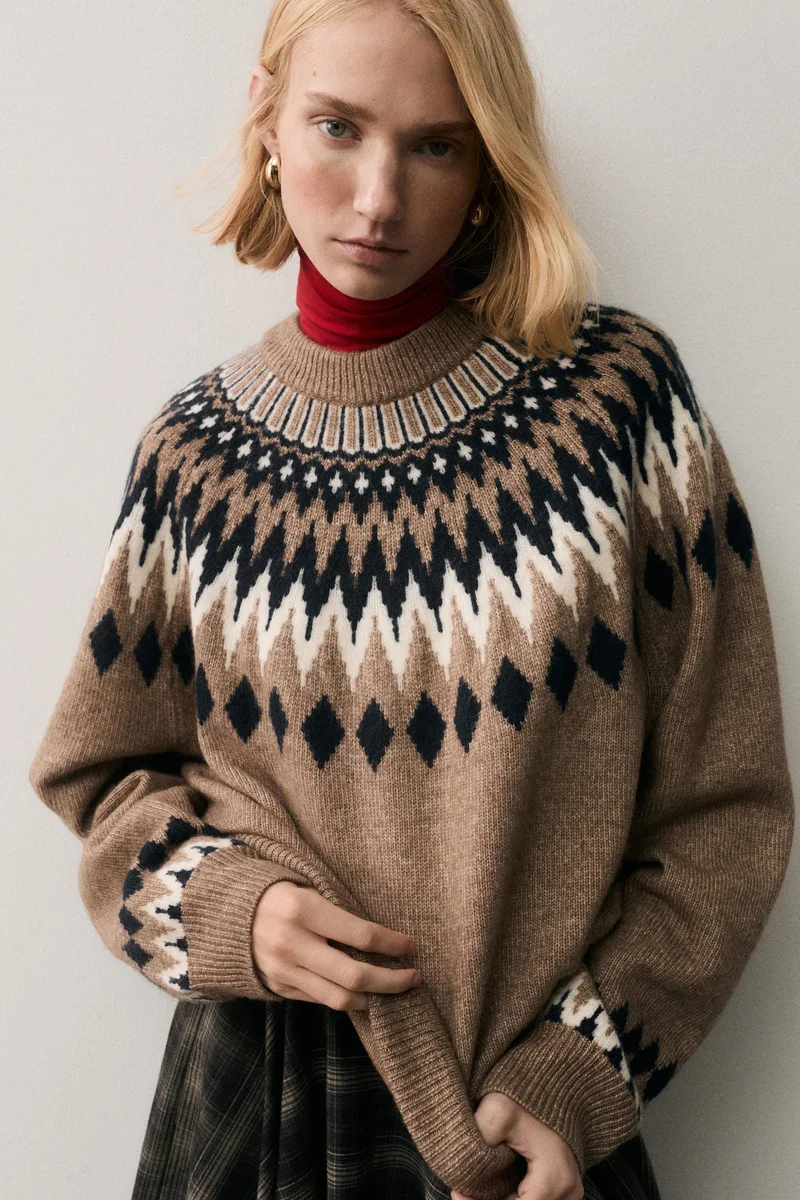 H&M Jacquard-knit jumper