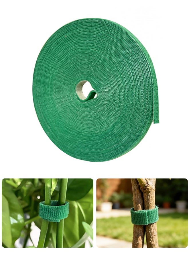 16FT Reusable Adjustable Nylon Plant Twist Tie Tape For Climbing Vines Trees - Image 1
