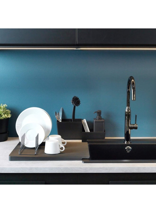 IKEA Dishwashing Brush with Ergonomic Handle - Black - Image 3