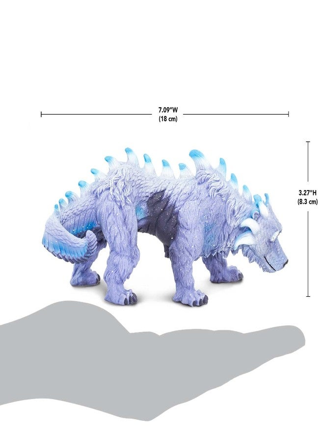 Safari Ltd. Arctic Dragon Figurine - Detailed 7.25" Plastic Model Figure - Fun Play Toy for Boys, Girls & Kids Ages 4+ - Image 3