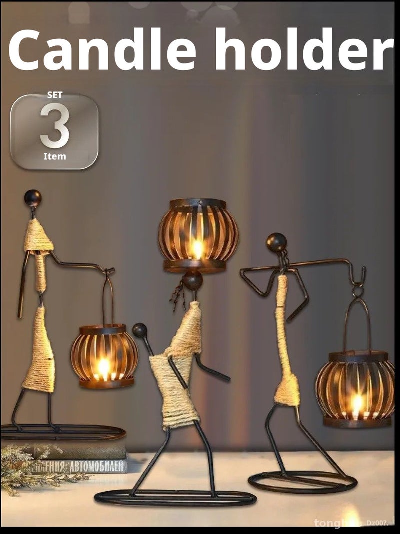 Quality Candle Holder, 3 pcs - Image 1