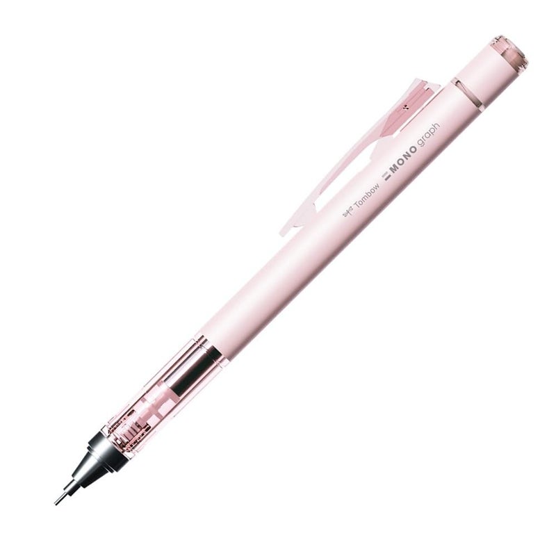 Tombow Tombow DPB141C Mechanical Pencil MONO Monograph 05mm Matte Pink - Image 1