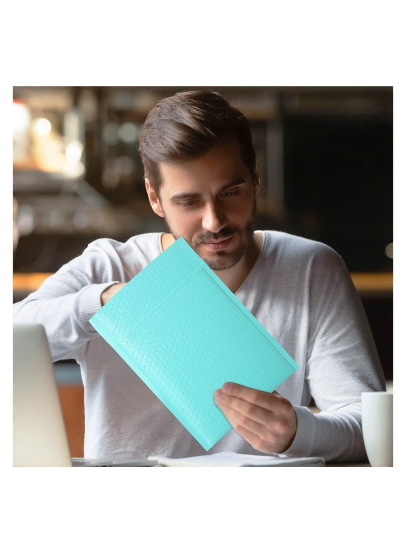 Zikra 25pcs Bubble Mailers 6x10 Inch Teal Shipping Bags, Chic Packaging Bags For Small Business, Colored Padded Mailing Envelopes, Opaque Matte Self Seal Bubble Poly Mailers Bulk - Image 4