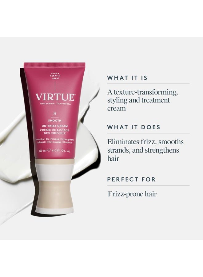 Virtue Un-Frizz Leave-In Hair Treatment for Curly Hair and Frizz Control, Sulfate Free, Safe for All Hair Types, Color Safe - Image 2