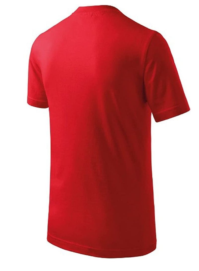 Motivation Quotes Printed Gym men's T-shirt | Gym T-shirt | Motivate T-shirt | Men's T-shirt | Workout T-shirt | Men's Short sleeve T-shirt (Red) (Design 2)