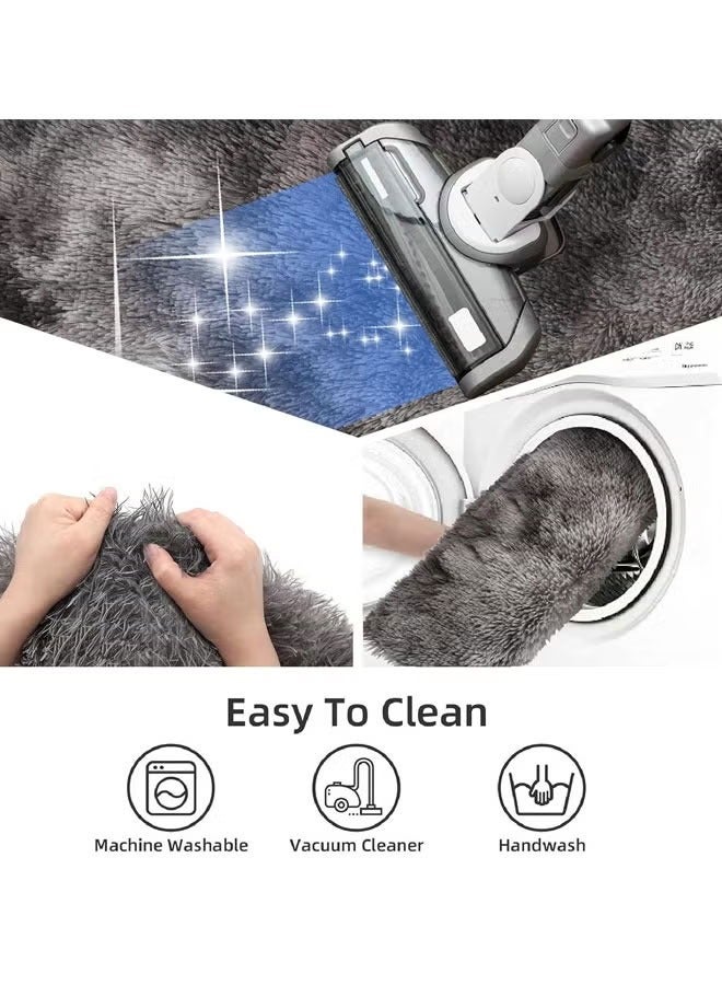 3-Piece Bathroom Mat Set, Anti-Slip Absorbent Floor Mat, Quick-Dry Plush Bathroom Mat, Ultra Soft Comfortable Bath Rug, Washable Cartoon Bathroom Rug, Easy to Clean, Toilet Rug, Area Rug, Carpet for Bathroom, Shower, Tub, Toilet - Image 4