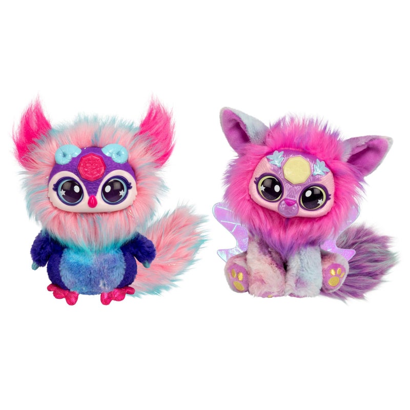 Magic Mixies Magical Gem Surprise Cauldron: Moon. with New Shimmer Eyes! Reveal an Mixie Plushie from The Fizzing Cauldron and Discover 2 Magical Lunar Gem Surprises! Styles May Vary - Image 3