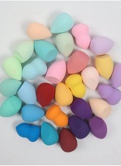 KHAJUL 5/10 Makeup Sponge Set, Random Colors and Shapes, Multi-color, Wet and Dry Beauty Sponges, Suitable for All Skin Types (Random)  - Image 5