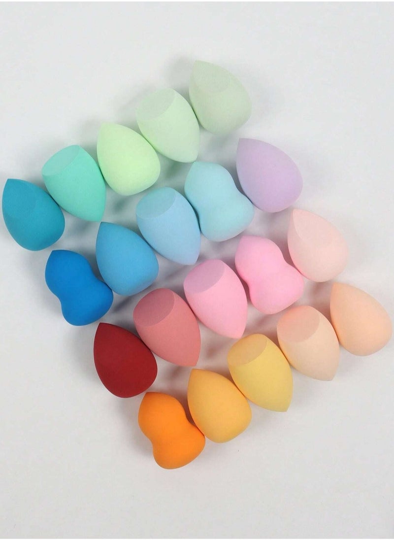 5pcs Makeup Sponge Set, Random Colors and Shapes, Multi-color, Wet and Dry Beauty Sponges, Suitable for All Skin Types (Random)