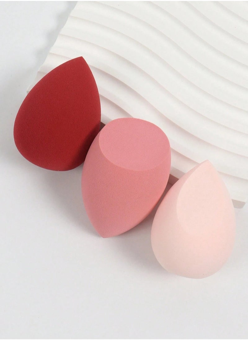 5pcs Makeup Sponge Set, Random Colors and Shapes, Multi-color, Wet and Dry Beauty Sponges, Suitable for All Skin Types (Random)