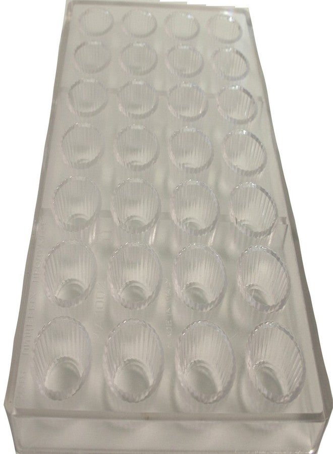 Paderno Martellato Polycarbonate Chocolate Mold, Peanut Butter Cup - Image 1