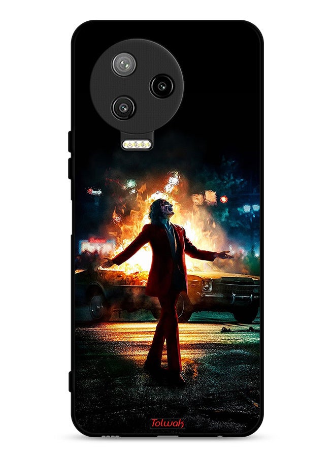 Tolwak Infinix Note 12 Pro 4G Protective Case Cover Joker Happy Mode - Image 1