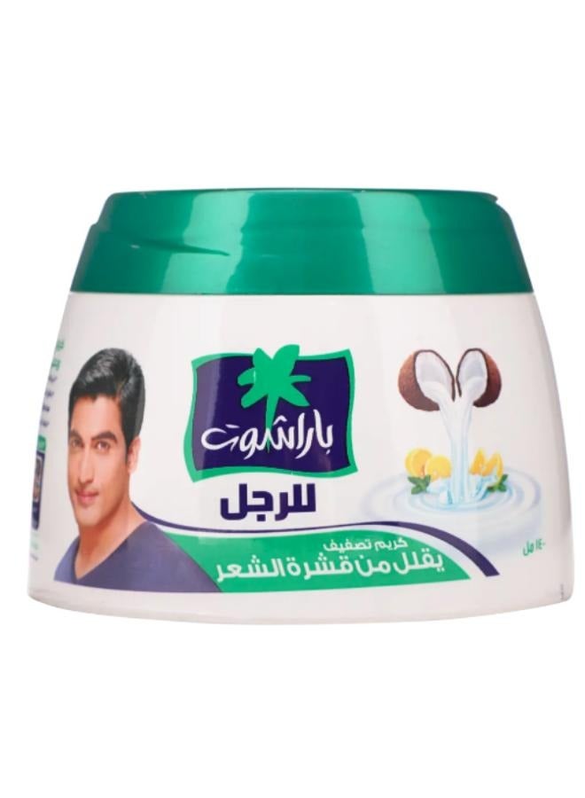 باراشوت باراشوت كريم الشعر للرجال ضد القشرة بالليمون 140مل  - Image 1