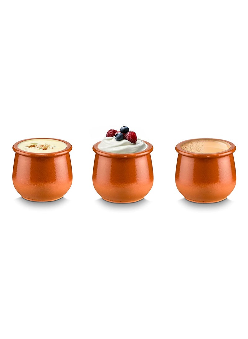 Regas Spain-Made Multipurpose Set of 3 Bowl 155ml - Perfect for Tea, Lassi, Yogurt & More - Image 1