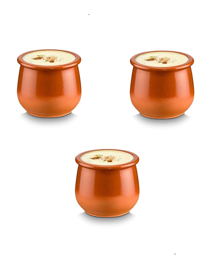 Regas Spain-Made Multipurpose Set of 3 Bowl 155ml - Perfect for Tea, Lassi, Yogurt & More - Image 2