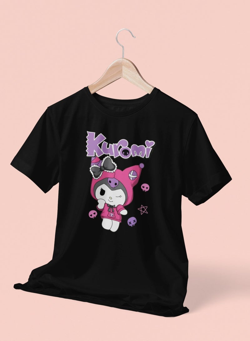 ZOOM CUTE BLINK KUROMI T-SHIRT FOR KIDS
