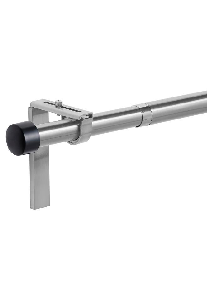 erorex Curtain Rod, Silver-Colour, 210-385 Cm - Image 3