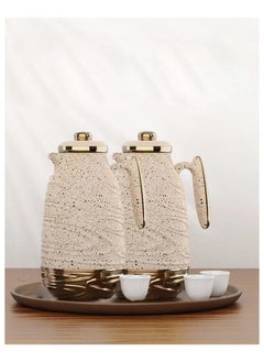 Spotted beige/gold