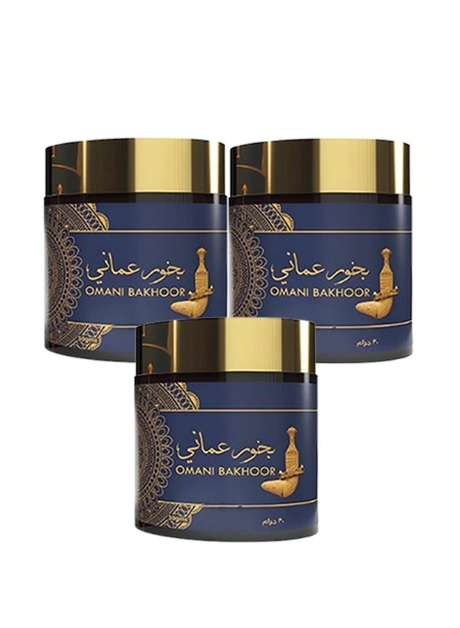 بخور 3 قطع بخور عماني 30 جرام - Image 1