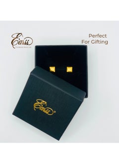 Small Squarelined Gold Earring | Stainless Steel | 18K Gold Plated - pzsku/Z7BD2E47ADE3A2ACB684BZ/45/_/1736246151/db09644b-a14d-4acb-95fe-b0a4cac8325e