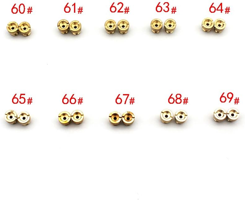 KIPA 20Pcs Carburetor Main Jet Assortment Kit for Holley Style Carburetors - Image 2