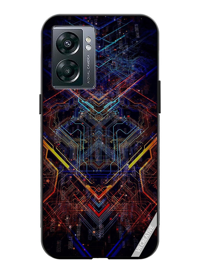 VR CREATIVE Protective Case Cover For Oppo A57 5G Design Multicolour - Image 1